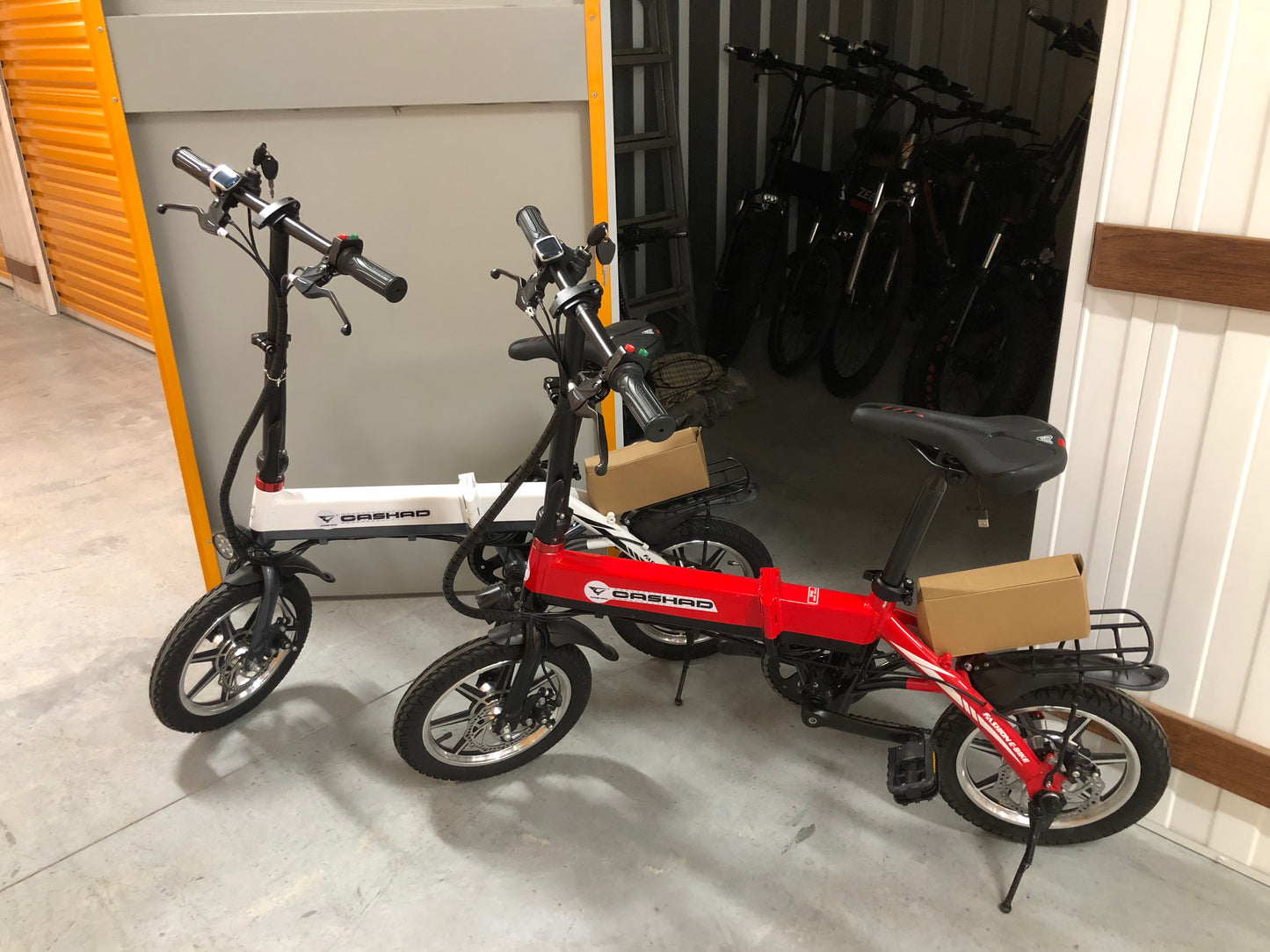 14 inches Foldable Ebike with back rack