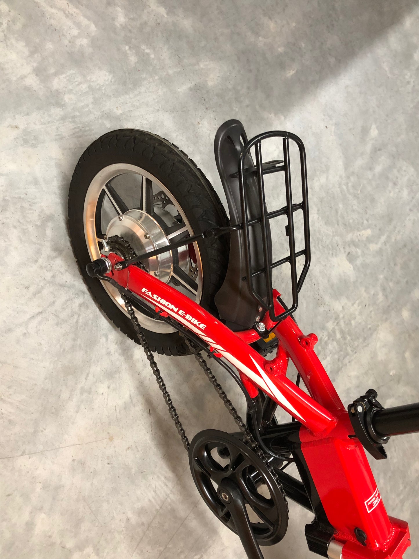 14 inches Foldable Ebike with back rack