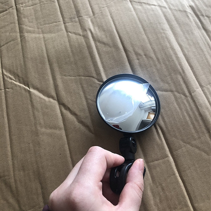 1PCS Universal Bicycle Rearview Mirror Adjustable Rotate Wide-Angle   Cycling Rear View Mirrors For MTB Road Bike Accessories